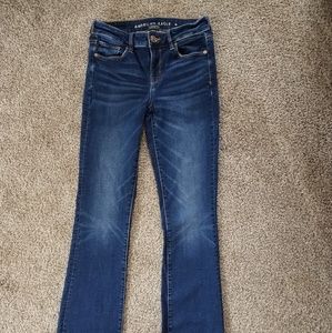 American Eagle 4 EXTRA LONG Skinny Kick Jeans
